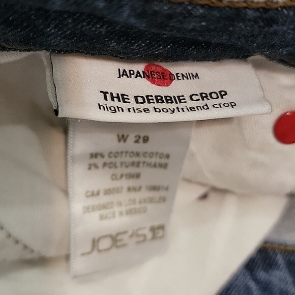 JOE'S JEANS The Debbie Crop size 29 - Picture 9 of 9